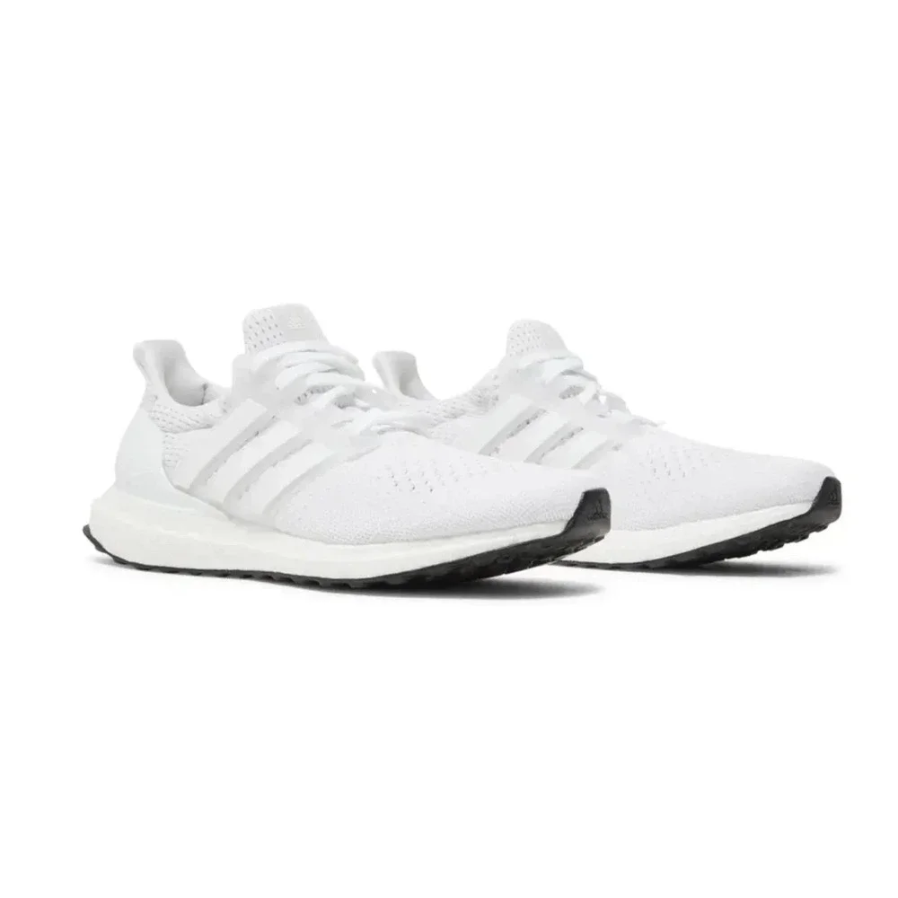 Adidas Ultraboost 1.0 Men's Size 9 Triple White Running Shoes HQ4202 NEW